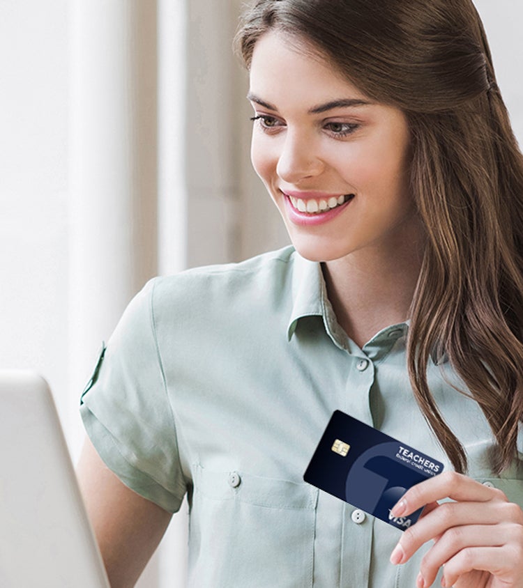 Learn more about the visa cash back credit card from Teachers Federal Credit Union